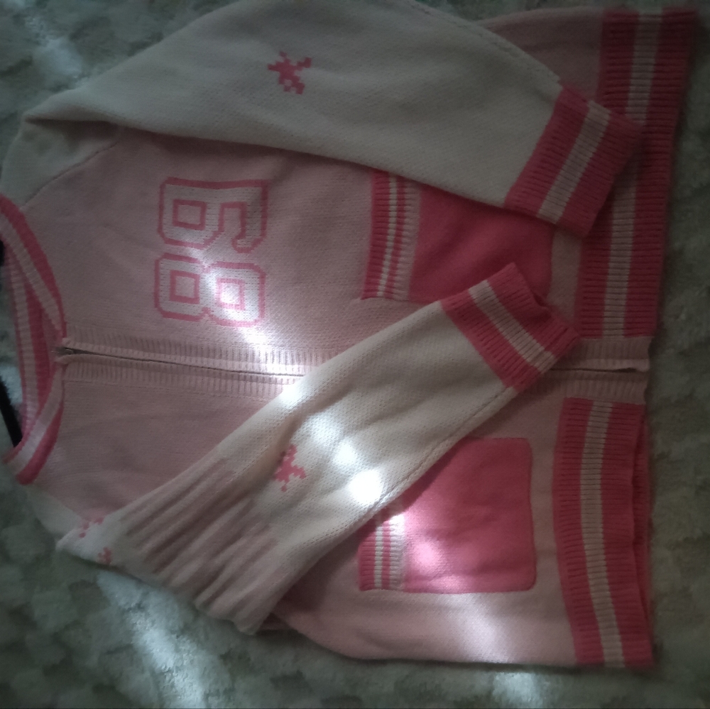 Kawaii College Zipper Sweater
